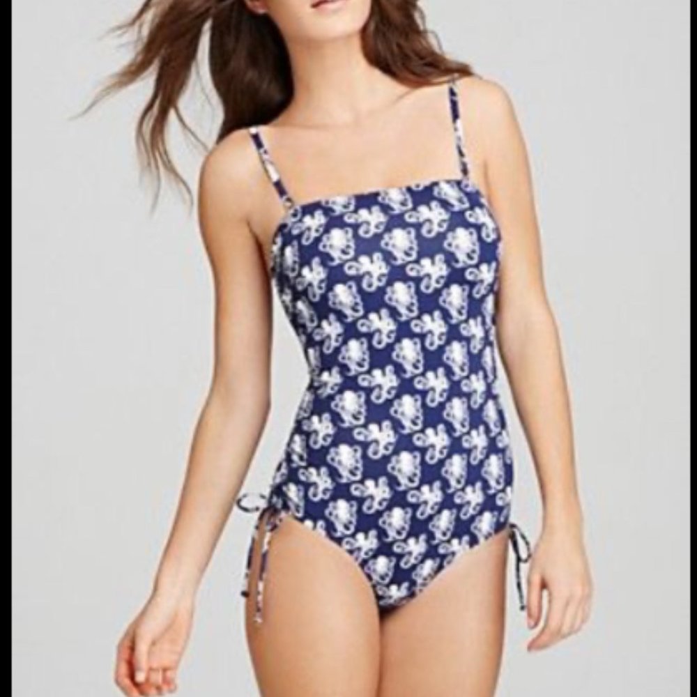 Lilly Pulitzer Navy Octopus Swimsuit Small